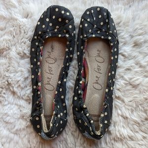Toms Ballet Flats Polka Dots